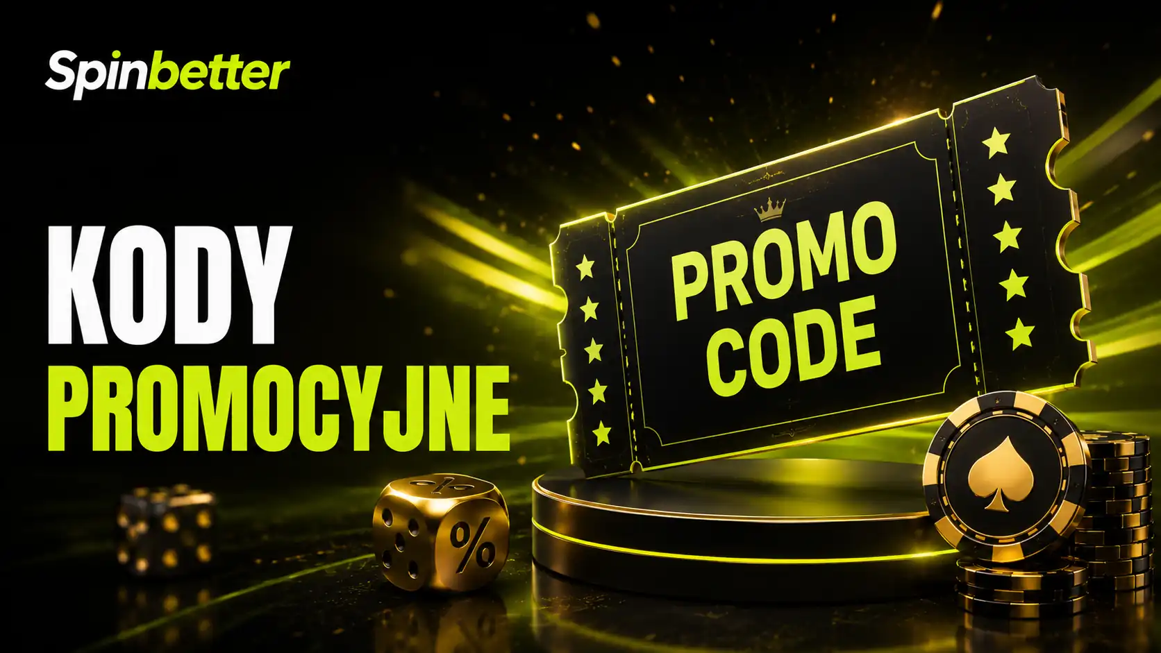 Pole na kod promocyjny w formularzu zapisu konta SpinBetter