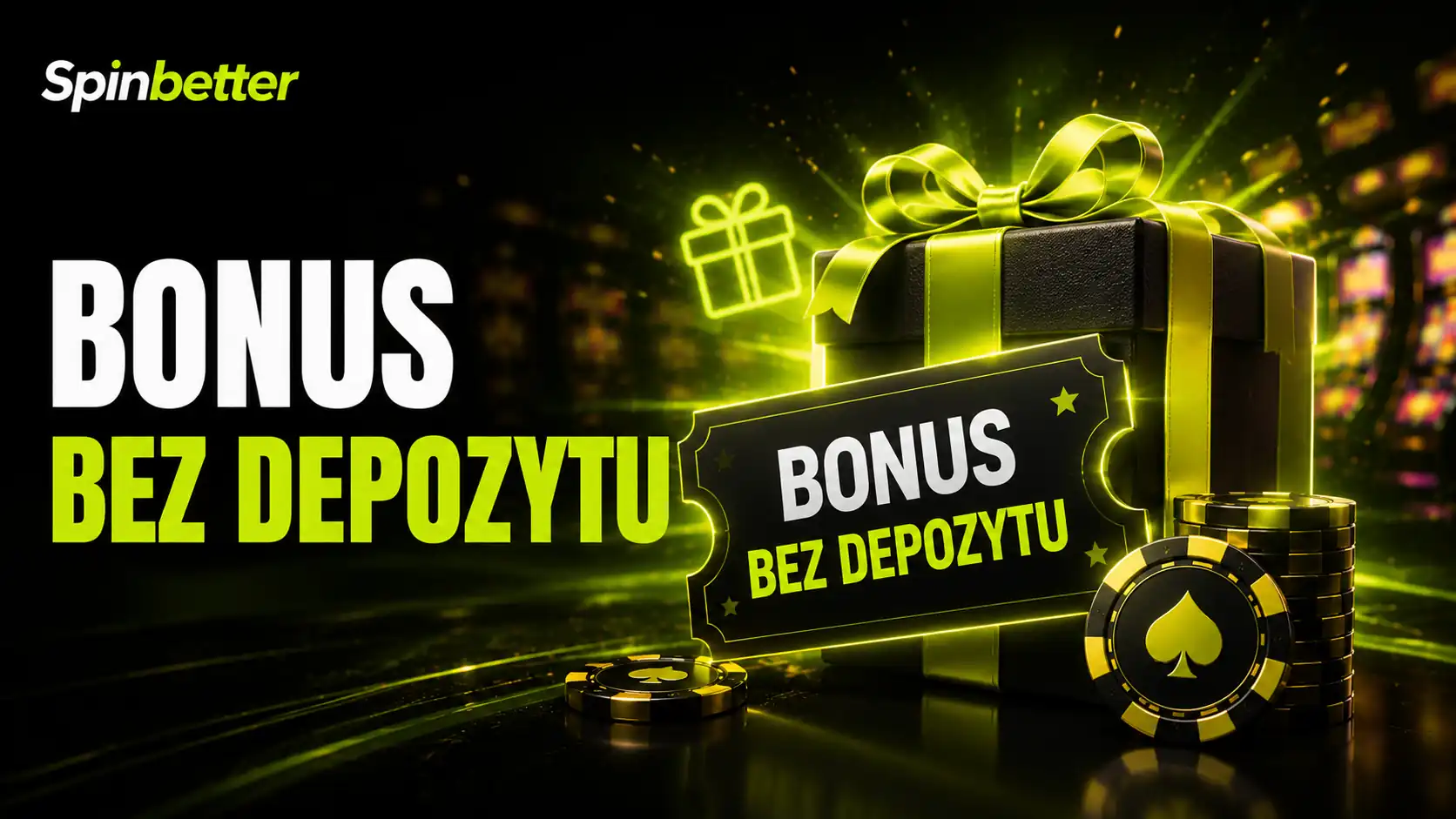 Sekcja promocji SpinBetter z warunkami ofert startowych
